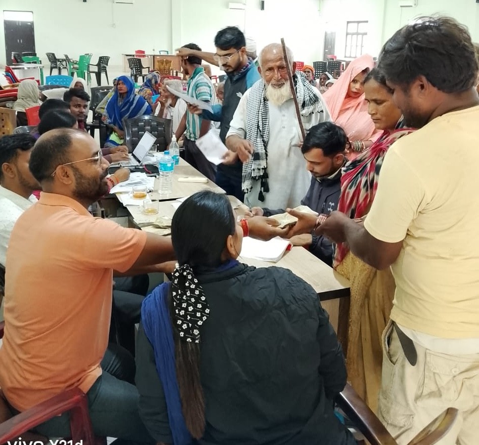 डुडुवामा सामाजिक सुरक्षा भत्ता वितरण