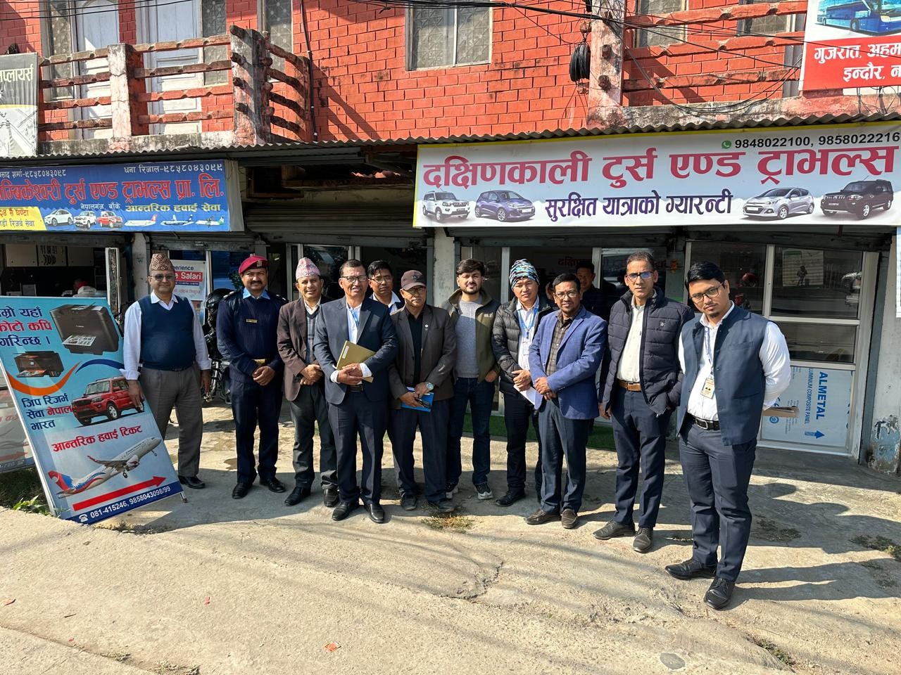 नेपालगञ्जका धेरैजसो टुर्स एण्ड ट्राभल्स इजाजत नलिएरै सञ्चालन