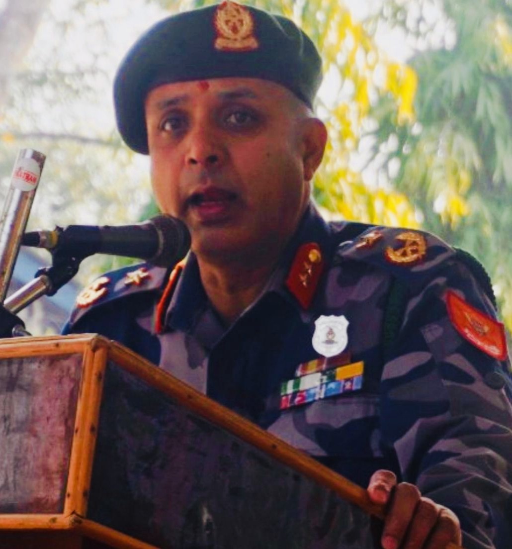 अनुगमन तथा सुपरिवेक्षणका लागि सशस्त्रका एआइजी दाहाल बाँकेमा