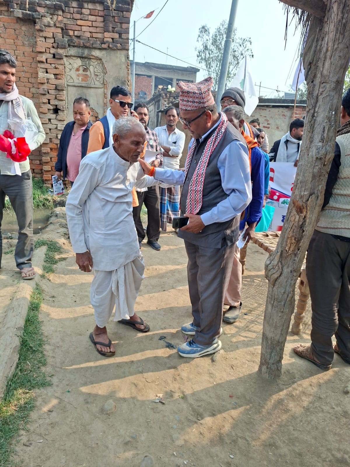 नरैनापुरमा सकियो गौडेलको घरदैलो, काँग्रेसप्रति उत्साहित छन् मतदाता