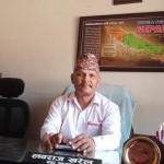 राप्तीसोनारी ६ का वडाध्यक्ष खरेलले कार्यकक्षमा राखे ग्रेटर नेपालको नक्सा