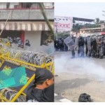 विराटनगर तनावग्रस्त, आन्दोलनकारी माथी प्रहरीले वर्षायो अश्रुग्यास र लाठी