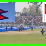 यूएई र नेपालको फाइनल पुनः वर्षाले रोकियो, अहिलेसम्म यूएईको ९ विकेटको क्षति