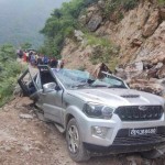 स्कार्पियोमाथि पहिरो खसेर मृत्यु हुने ३ जनाको सनाखत