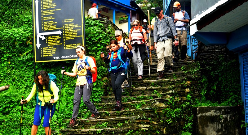गण्डकी प्रदेशमा विदेशी पर्यटक घटे