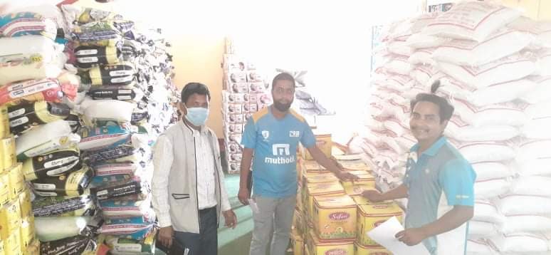 राप्तीसोनारी राहत वितरण,क्विक रेस्पोन्स टिमले घरमै राहत पुर्याउने ब्यवस्था