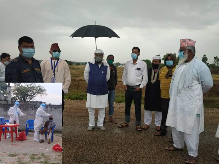 नरैनापुर गाउँपालिकाका ५६ जनाको रिपोर्ट नेगेटिभ