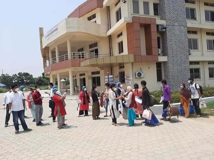 बाँकेमा आज थप ३ जना कोरोनामुक्त भएर घर फर्के