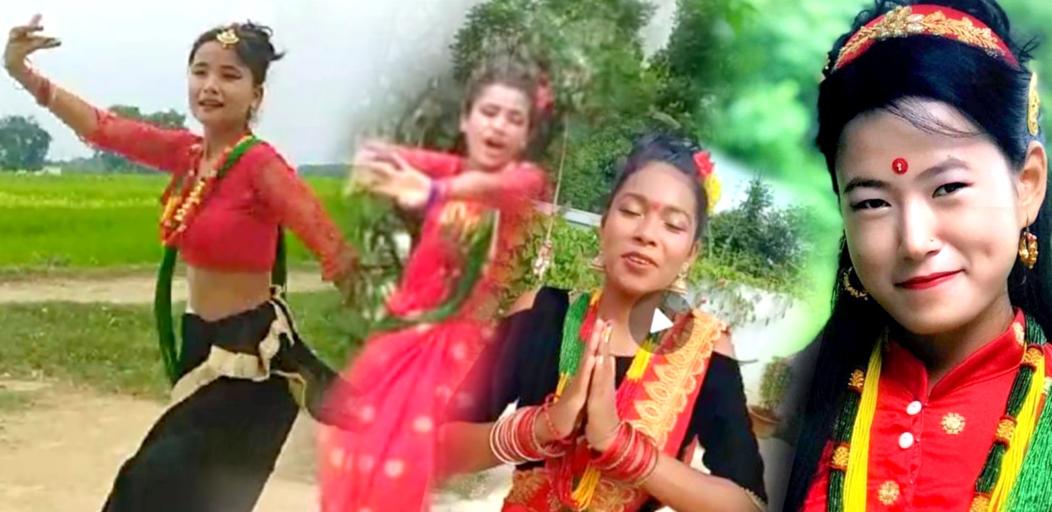कृष्णसार तिज नृत्यमा बर्दियाकी पूर्णिमाले जितिन ताज