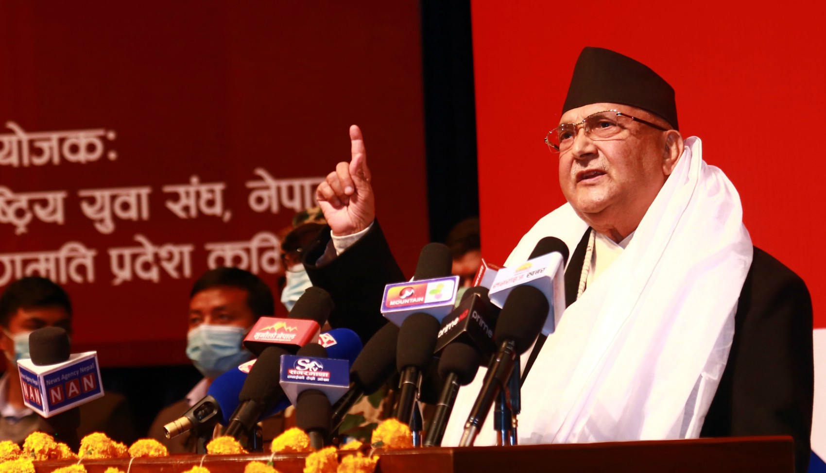 नेकपा केपी ओली समूहका २ लाख कार्यकर्ता काठमाडौँमा