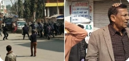 जनकपुरमा दर्जनौँ राउण्ड हवाई फायर,केन्द्रीय सदस्य झा घाइते