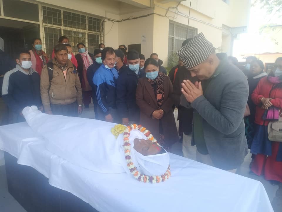 नेपालगञ्ज ९ का वडाध्यक्ष लामाको निधनमा शोकसभा