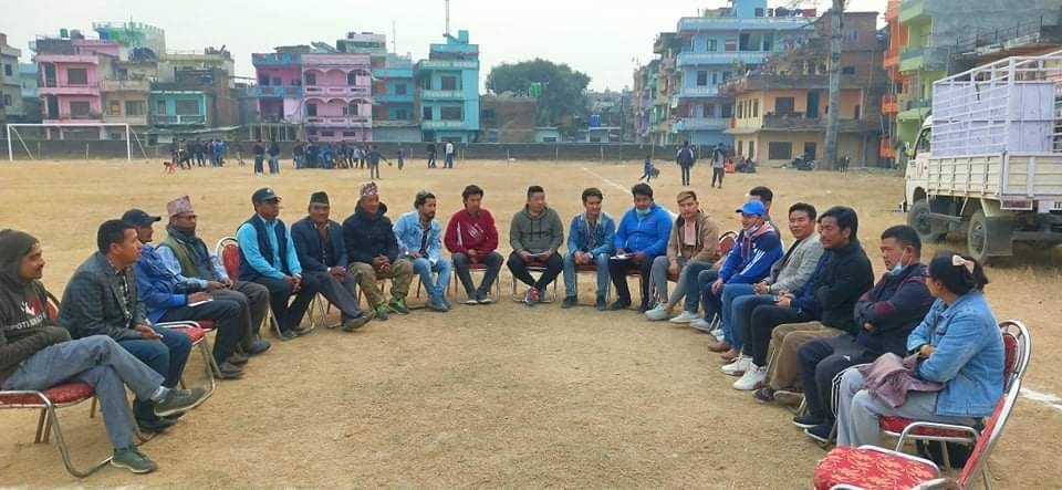 लखन थापा स्मृति कप फुटबलको तयारी पूरा