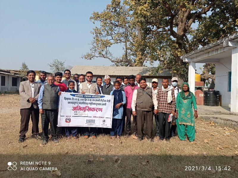 विद्यालयमा लैंगिकमैत्री वातावरण र बालविवाह न्यूनीकरणका विषयमा अभिमुखीकरण