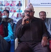 केन्द्रिय सदस्य मैकुलालको घोषणा-सुरेन्द्रजी नै संस्थापनको आधिकारिक उम्मेदवार हो