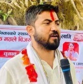 राप्तीसोनारी ४ को वडा अध्यक्षमा  माओवादीका मिनराज खड्का (सन्तोष) विजयी