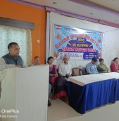 स्वास्थ्यकर्मी संघ बाँकेद्वारा शुभकामना आदानप्रदान
