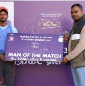 नेपालगञ्ज मेयर तथा उपमेयर कप क्रिकेटः फाल्कोन स्पोर्ट्स क्लब विजयी