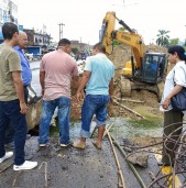 नेपालगन्जको मुख्य नालाको पुलको निकास फराकिलो हुँदै