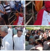 कांग्रेस नेता स्व. शिव गिरीकी आमा रेवतालाई यसरी गरियो समाधिष्ट (फोटोफिचर)