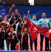 नेपाल एसियन गेम्समा कबड्डीको सेमिफाइनलमा, पदक पक्का
