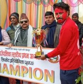 जानकीको प्रथम अध्यक्ष कप क्रिकेटमा मानपुर स्पोर्ट्स क्लब विजेता