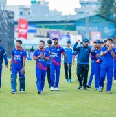 टी-२० क्रिकेटमा हङकङलाई हराउँदै नेपाल फाइनलमा