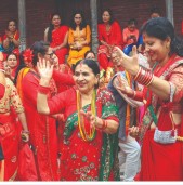 आज हरितालिका तीज पर्व मनाइँदै