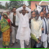 नेपालगन्जमा बिहानैदेखि सुरु भयो विष्ट र राईको घरदैलो
