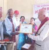 नेपालगन्ज १० मा जेष्ठ नागरिकलाई सम्मान