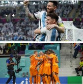 कतार विश्वकप:क्वाटरफाइनलमा अर्जेन्टिना र नेदरल्याण्ड्स