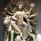 नवरात्रको चौथो दिन चन्द्रघण्टा देवीको पूजा आराधना गरिँदै