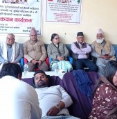 सुशिल कोइरालाको स्मृतिमा कांग्रेस बाँकेको रक्तदानः ६५ जनाले दिए रगत