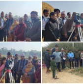 कोहलपुरमा ऐलानी जग्गा नापजाँच तीब्र: वडा नम्बर २ मा सकियो, १२ मा सुरु