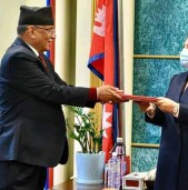 नवनियुक्त प्रधानमन्त्री प्रचण्डले आज सपथ लिँदै