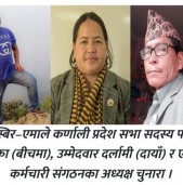 स्थानीय निर्वाचन:मौनअवधिमा एमालेका उम्मेदवारसँग सांसद र निजामती कर्मचारीका नेता घरदैलोमा पैसा बाँड्दै