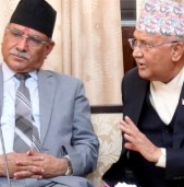 महिना दिनमै ओली- प्रचण्ड फाटो