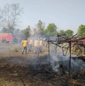 चिउरा उद्योगमा आगलागी, एकको मृत्यु, २४ घाइते !