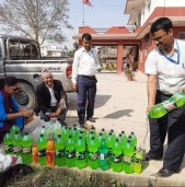 रुपइडिहाबाट आउने पेय पदार्थ ल्याउन रोक लगाइयो