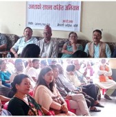 बाँकेमा 'जनताको साथमा कांग्रेस' अभियान सुरु, गिरीले गरे उद्घाटन
