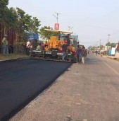 मन्त्री हुँदा राईले शिलान्यास गरेका दुई सडक योजनाको काम सुरू