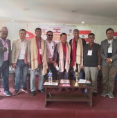 व्यापार तथा सम्बद्ध श्रमिकको अध्यक्षमा गिरी; उपाध्यक्षमा बाँकेका न्यौपाने
