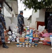 जमुनाहा विओपीद्वारा लाखौं रुपैयाँका अवैध सामाग्री बरामद