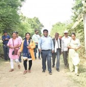 खजुरामा गठबन्धन उम्मेदवारको संयुक्त प्रचार, उत्साहजनक सहभागिता
