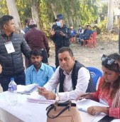 बाँके कांग्रेस अधिबेशन:१४४५ जनाले गरे मतदान