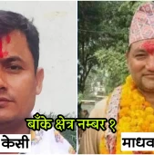 बाँके क्षेत्र नम्बर १ को ५५० मत गन्दा पोषण केसी २४ मतले अगाडि