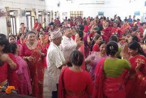 कांग्रेस बाँकेको तीज दर कार्यक्रममा 'छमछम' (फोटोफिचरसहित)