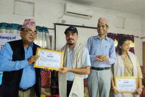 भाइरोलोजिष्ट सुलभ आचार्य सम्मानित