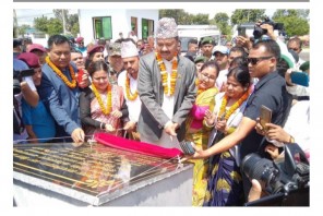 कोहलपुरमा साढे ३० करोडमा निर्मित अत्याधुनिक बसपार्क उद्घाटन