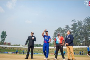 नेपालले लगातार गुमायो २ विकेट, भिम पनि आउट भए